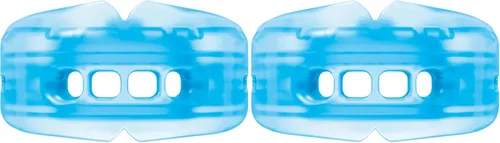 Miniatura 8 de Shock Doctor Protector bucal sin correas para dobles brackets, azul, para jóvenes