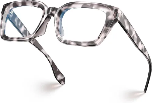 Miniatura 12 de VISOONE MONTANA - Lentes cuadrados gruesos con bloqueo de luz azul con antideslumbramiento para mujeres trabajadoras y hombres