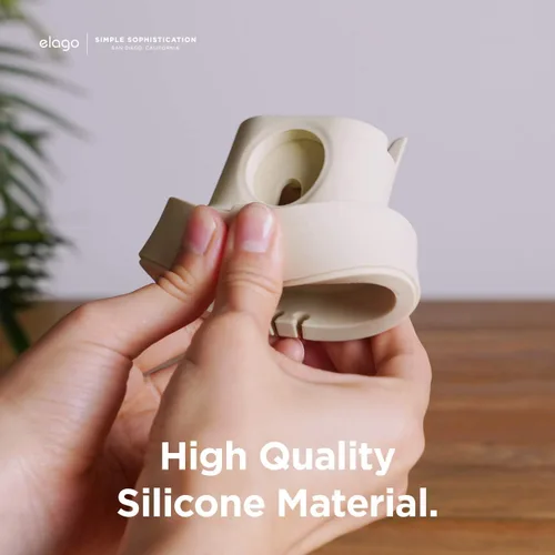 Miniatura 7 de elago Estación de carga 2 en 1 para productos Apple, diseñada para AirPods, AirPods Pro, iPhone, Apple Watch [cables no incluidos] (blanco clásico)