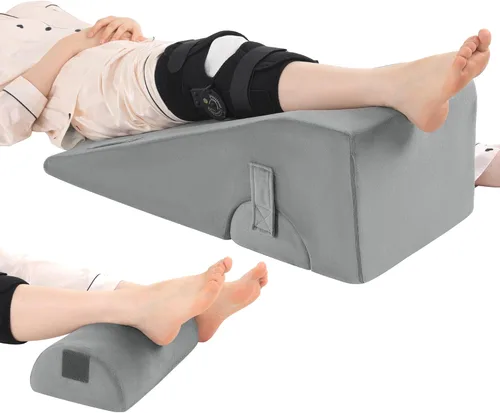 Miniatura 8 de ROYALAY Almohada de reemplazo de rodilla, almohada de pierna para recuperación de cirugía de rodilla con diferentes alturas, equipo de recuperación