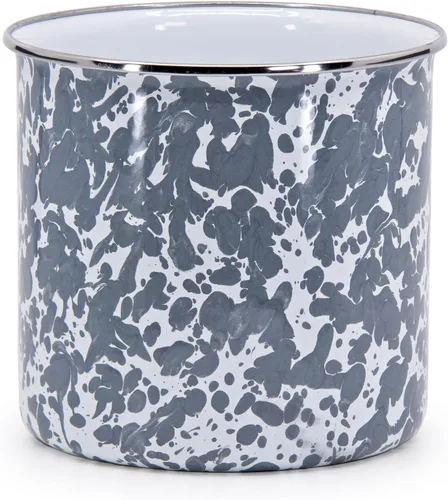 Miniatura 4 de Golden Rabbit Esmalte - Patrón blanco sólido - Soporte para utensilios Blanco sólido texturizado