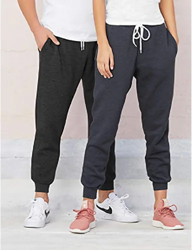 Miniatura 5 de Bella + Canvas - Pantalones deportivos unisex (L) (jaspeado atlético), Athletic Heather, L