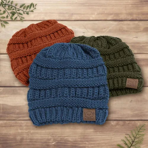 Miniatura 27 de KeaBabies 3-Pack Baby Beanies for Boys, Girls - Stretchy Knit Baby Hats, Cute Newborn