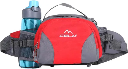 Riñonera de senderismo con soporte para botella de agua para hombres y mujeres al aire libre, caminar, correr, lumbar, para iPhone, iPod, Samsung,