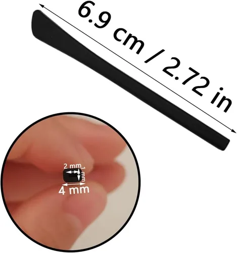 Miniatura 3 de 10 pares de puntas de silicona antideslizantes para gafas, puntas de extremo de gafas, puntas de calcetín para orejas, puntas de extremo