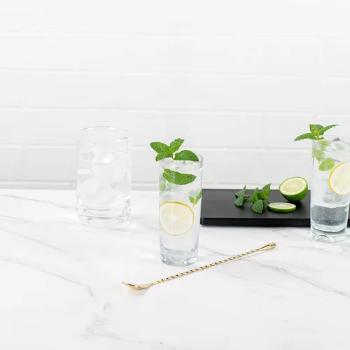 Miniatura 7 de Restaurantware Bar Lux - Cuchara de barra de 12 pulgadas, 1 cuchara agitadora de cóctel con mango de sacacorchos – Cuchara de mezcla de cóctel