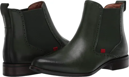 Miniatura 7 de Marc Joseph New York Botas Chelsea de piel para mujer con detalle perforado Chukka