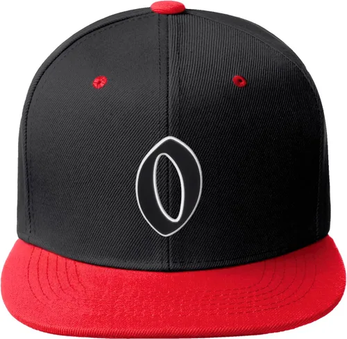 Miniatura 1137 de Daxton Gorra clásica con visera de billete plano con letras del alfabeto inglés antiguo de la A a la Z