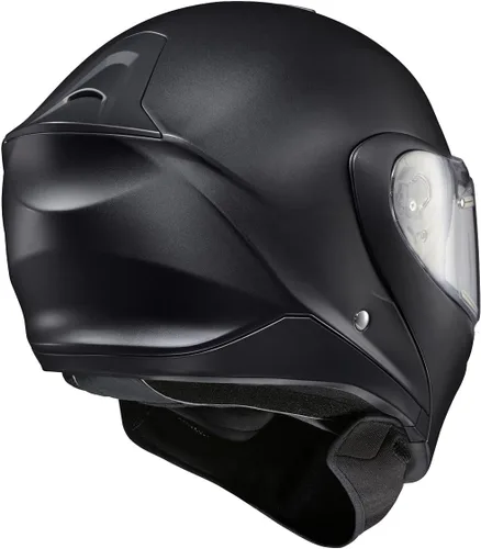 Miniatura 5 de ScorpionEXO GT930 - Casco modular de moto de nieve de aventura para clima frío con caja de respiración y bolsillos para altavoces listos