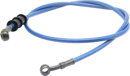 Miniatura 10 de Línea de freno de motocicleta, manguera de freno de acero inoxidable, embrague de freno de acero trenzado para motocicleta, paquete de 1, línea