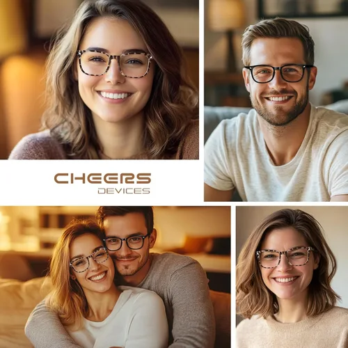 Miniatura 2 de Lentes de lectura para mujeres y hombres, lectores de luz azul para hombres y mujeres Paquete de 5 colores variados.