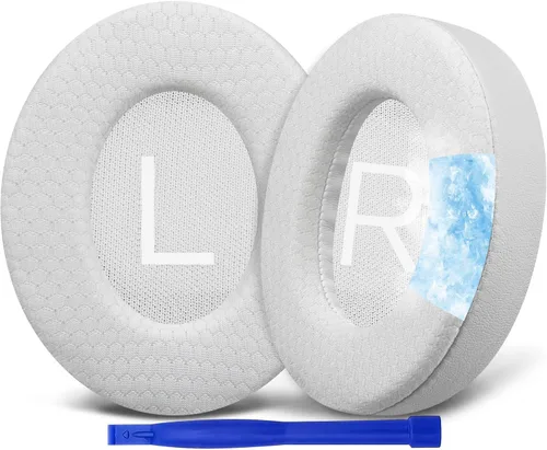 Miniatura 14 de SOULWIT Almohadillas de enfriamiento para auriculares inalámbricos Bose 700 (NC700), almohadillas con tela de seda de hielo, espuma con cancelación