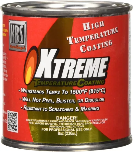 Miniatura 16 de KBS Coatings - Recubrimiento de temperatura Xtreme, color negro azabache , Acero inoxidable