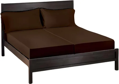 Miniatura 17 de SlumberWell Giza Sheets Twin - Sábanas de 100% algodón egipcio Giza - Juego de 4 piezas - Tamaño individual - Gris oscuro sólido
