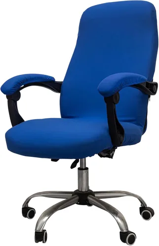 Miniatura 16 de Melaluxe - Funda elástica universal para silla de oficina, cubierta para silla de escritorio, fundas deslizantes para silla de computadora