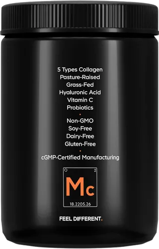 Miniatura 9 de Codeage Polvo de péptidos de colágeno múltiple + probióticos edición negra, vitamina C, suplemento en polvo de ácido hialurónico, alimentado