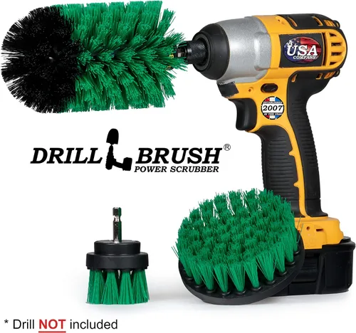 Miniatura 4 de Useful Products - Juego de cepillos limpiadores de horno Drillbrush - Juego de cepillos de limpieza de cocina - Accesorios de cocina - Accesorio