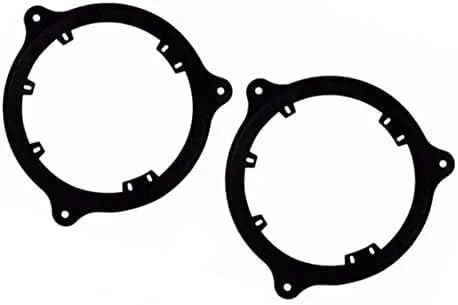 Altavoz estéreo para puerta de automóvil de 6 pulgadas y 6 pulgadas, 6.5 pulgadas, 6.75 pulgadas, placas de montaje compatibles con vehículos