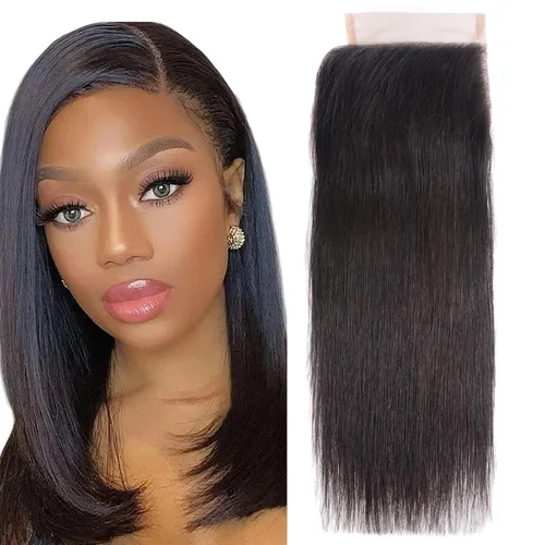 Miniatura 18 de Paquetes de cabello humano corto de 8 pulgadas 10A, pelo brasileño lacio virgen 100% cabello humano liso sin procesar, 4 paquetes 50g/Und