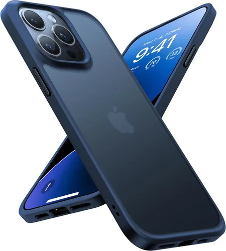 Miniatura 19 de TORRAS - Funda a prueba de golpes para iPhone SE 2022/iPhone SE 2020/iPhone 7, certificado de caída militar, parte trasera dura, semitransparente