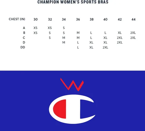 Miniatura 3 de Champion Womens Racerback Sports Bra Moisture-Wicking Athletic Sports Bra with Moderate Support