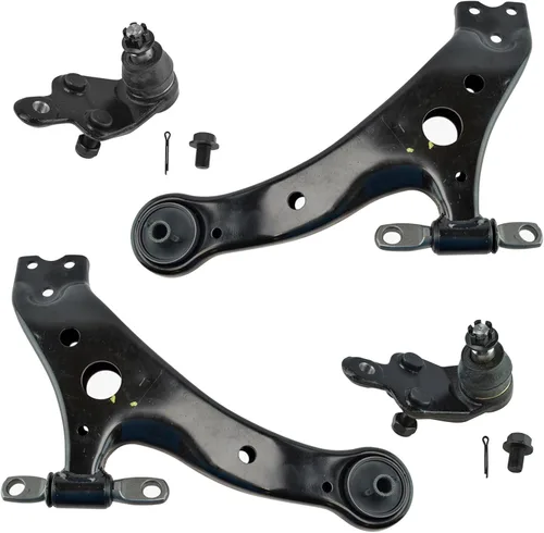 Miniatura 132 de TRQ Brazo de control delantero superior e inferior con rótula juego de 4 piezas compatible con Land Rover Range Rover 2003-2012