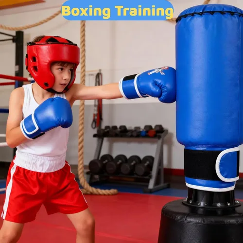 Miniatura 5 de Guantes de Boxeo para Niños Guantes de Boxeo para Niños Rojo Azul