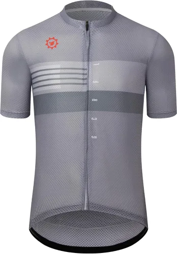 Miniatura 15 de GCRFL Maillot de ciclismo para hombre con 3+1 bolsillos con cremallera manga corta ciclismo ciclismo camiseta de ciclismo transpirable tela de malla