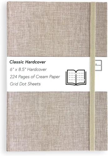 Miniatura 10 de Portage - Cuaderno en Blanco con Tapa Dura y Estética para Escritura y Diario – Libreta con Papel Resistente a Manchas para Llevar Diario, Alto GSM