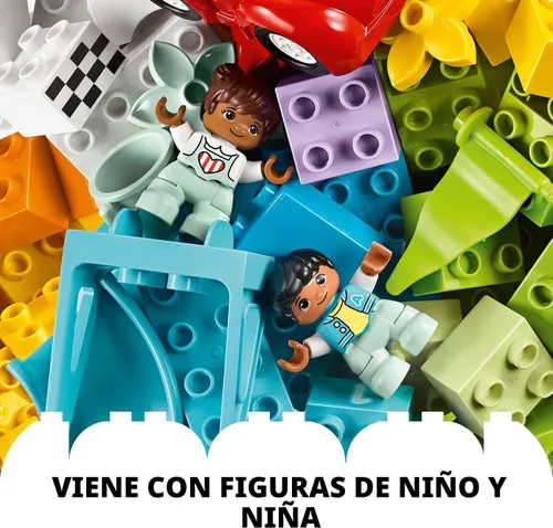 Miniatura 7 de LEGO DUPLO - Bloques de construcción clásicos de lujo para caja de ladrillos, juguetes educativos y de aprendizaje para niños pequeños, preescolar