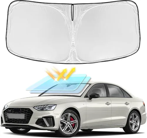 Miniatura 124 de para Dodge RAM 1500 2019-2024 2025 2026 Parasol Parasol para Parabrisas Cubierta - 4 Capas Parasol para Ventana Delantera para RAM1500 2Puertas