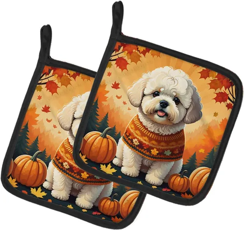 Miniatura 15 de Caroline's Treasures DAC1022PTHD Border Collie - Juego de soportes para ollas resistentes al calor, almohadillas calientes para horno, para cocinar