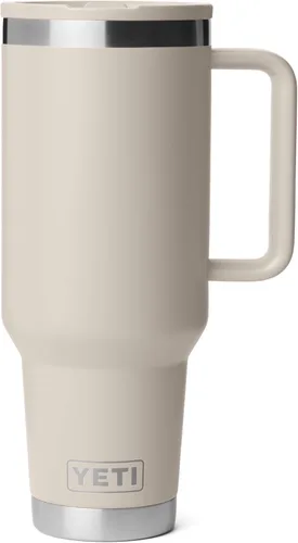 Miniatura 18 de YETI Rambler - Taza de viaje de 40 onzas con tapa abatible y pajilla, acero inoxidable, aislada al vacío, a prueba de fugas, apta para portavasos