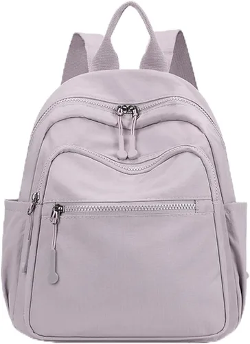Miniatura 10 de Tanweibago Mini mochilas de nailon para mujer, mochilas pequeñas de 11L para mujer, mochila ligera casual para mujer, mochila de viaje de compras