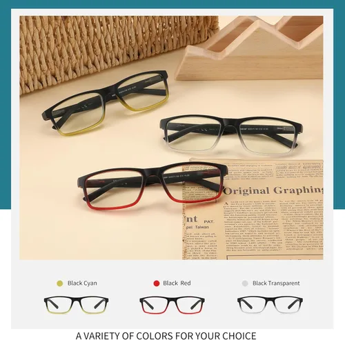 Miniatura 7 de Gafas de Lectura con Bloqueo de Luz Azul Paquete de 4 Lectores de Computadora para Mujeres y Hombres, Anteojos con Filtro de Rayos UV Antirreflejos