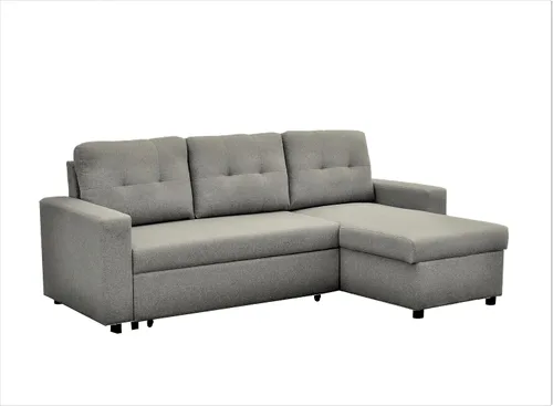 Miniatura 9 de Container Furniture Direct Sofá cama modular convertible en forma de L, muebles de apartamento elegantes, sofá extraíble de ahorro para espacios