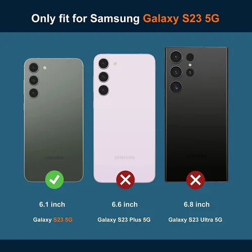 Miniatura 2 de KIOMY Funda Rosa Fucsia Neón para Samsung Galaxy S23 5G, Bumper Antigolpes Cubierta Protectora TPU Flexible Bisel Elevado Diseño Híbrido Ajuste