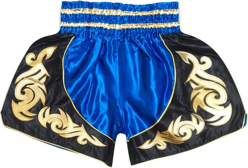 Miniatura 3 de SIAMKICK Pantalones cortos de Muay Thai para niños (4 años a 10 años), boxeo, kickboxing, artes marciales mixtas para niños y niñas