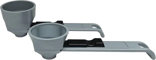 Miniatura 6 de La cuchara medidora original + embudo, preparación antiderrames de proteína en polvo, bebidas deportivas y de entrenamiento, fórmula para bebés