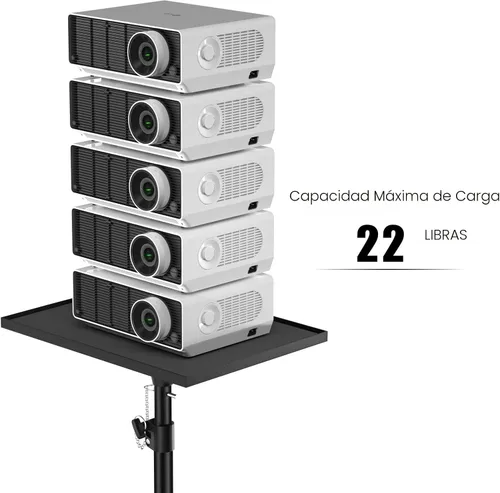 Miniatura 6 de Facilife Trípode para proyector, trípode para laptop, altura ajustable, de 22 a 47 pulgadas, soporte de trípode para proyector, trípode