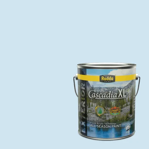 Miniatura 86 de Rodda Paint CASCADIA ZERO - Pintura e imprimación semibrillante para interiores en uno, 1 galón, azul huevo huevo azul