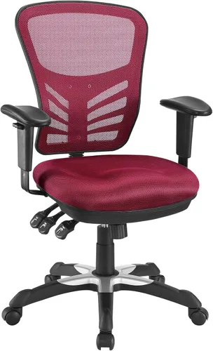 Miniatura 13 de Modway EEI-757-BLK Silla de oficina ergonómica articulada de malla en negro Color negro.