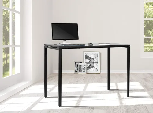 Miniatura 2 de OSP Home Furnishings Prado - Escritorio para oficina en casa, 60 pulgadas de ancho x 42 pulgadas de alto, color negro