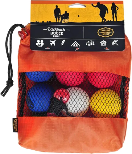 Miniatura 2 de Outside Inside Juego de raquetas tipo mochila, ligera, compacta, tamaño de viaje para acampar y viajar