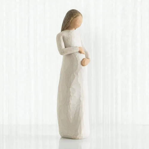 Miniatura 2 de Willow Tree Figura esculpida pintada a mano