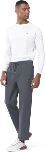 Miniatura 5 de NORTHYARD Men's Fleece Lined Pants Athletic Workout Running Joggers Winter Warm Wind Sweatpants for Active Gym Track Jogging