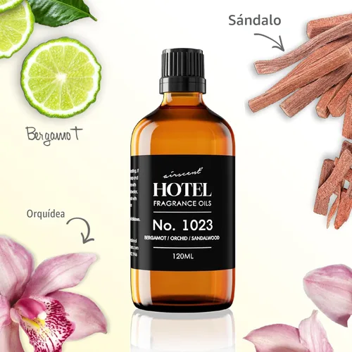 Miniatura 5 de AirScent Aceite para Difusor de Hotel No. 1023 Inspirado en el Aroma de The Baccarat Hotel - Aceite de Fragancia Love Affair para Difusores