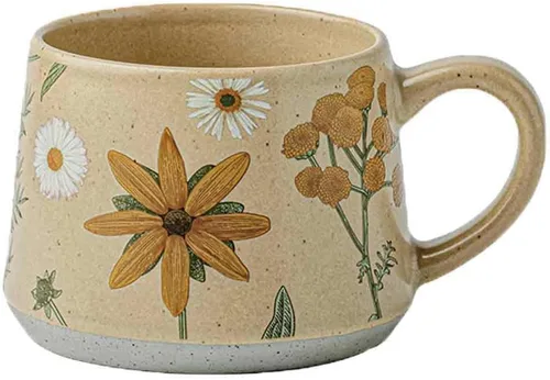 Miniatura 7 de Taza de café grande de cerámica de 24 onzas con asa, taza de café vintage, taza de té extra grande para oficina y hogar, apta para lavavajillas