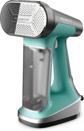 Rowenta Vaporizador de mano para ropa, vaporizador y plancha Pure Force 2 en 1, 1875 W, vaporizador y planchado vertical/horizontal, ligero, apagado