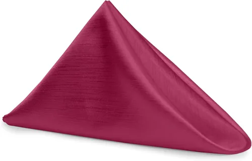 Miniatura 206 de Ultimate Textile -1 docena de servilletas reversibles Shantung Satin - Majestic - Servilletas de tela Majestic de 17 x 17 pulgadas, color marrón